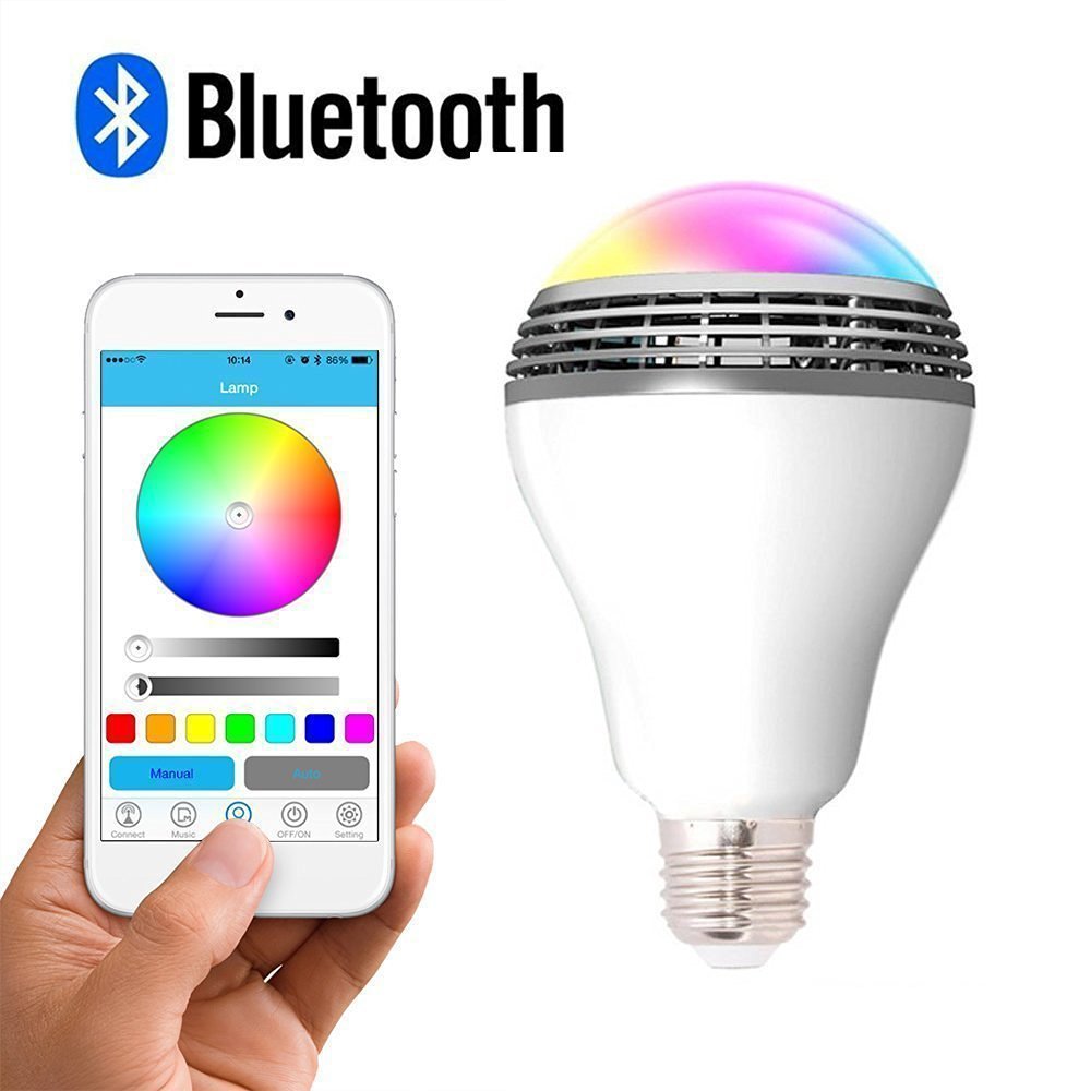 Creative Home LED Smart Bluetooth Lautsprecher E27 Glühbirne Licht